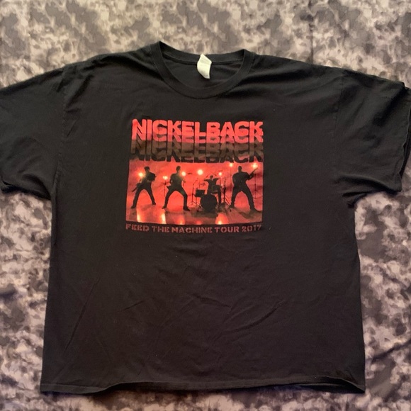 2017 Nickleback Tour T-shirt - Picture 1 of 2